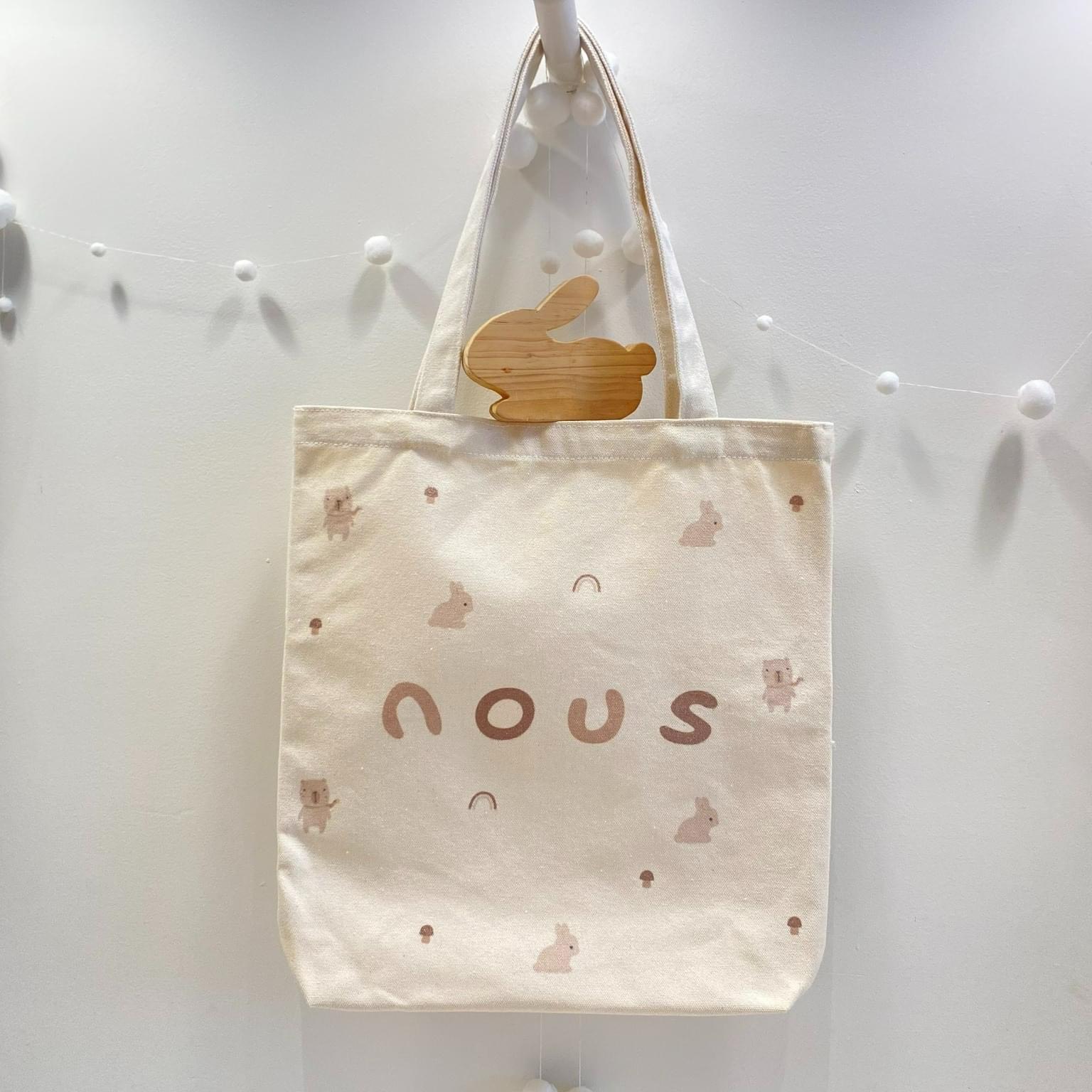 Túi vải/ túi tote nous vải canvas đeo vai