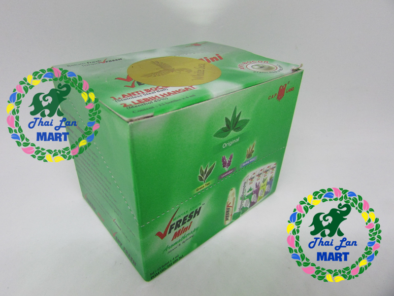 12 chai dầu gió lăn vfresh mini original indonesia 4 ml