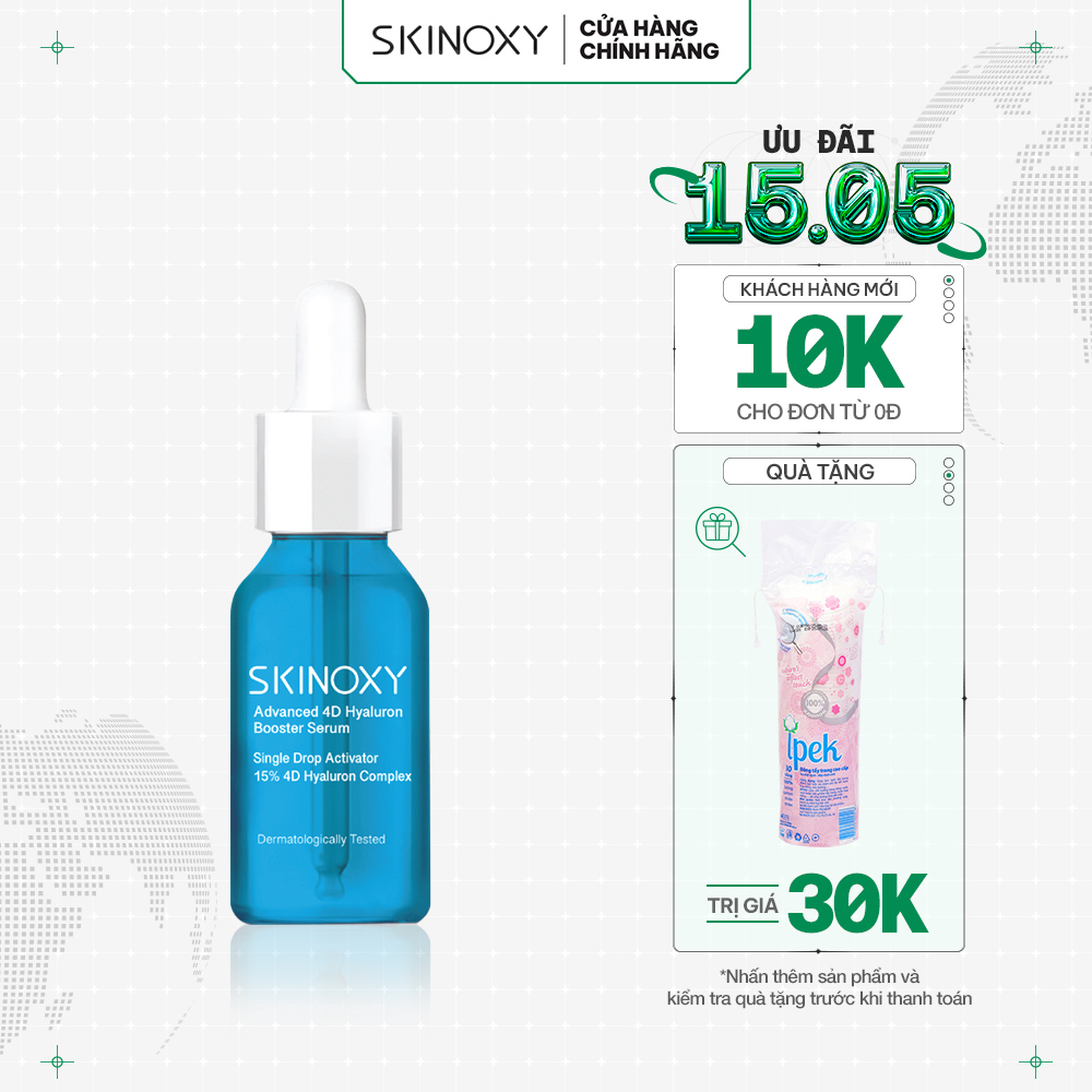 Skinoxy Advanced 4D Hyaluron Booster Serum – 9Ml