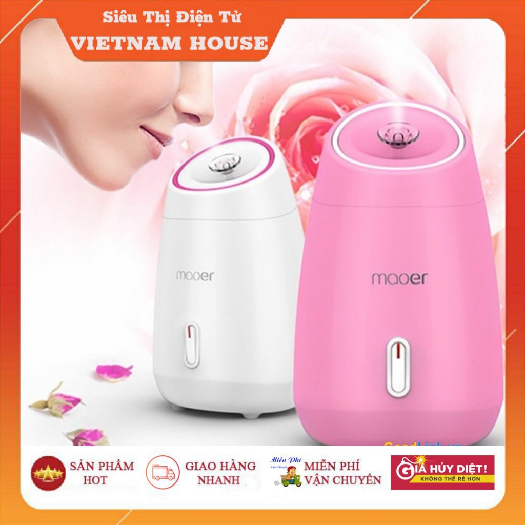 🔴đang sale || máy xông mặt hoa quả maoer xông hơi thảo dược, hoa quả tươi cực thích.