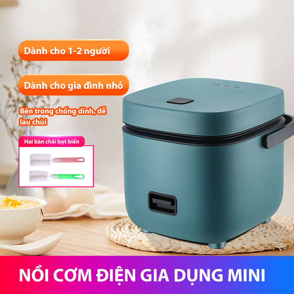 Nồi Cơm Điện Gia Dụng Mini Cho 1-2 người, 1.2 lít đa chức năng , dành cho gia đình nhỏ, sinh viên, người văn phòng