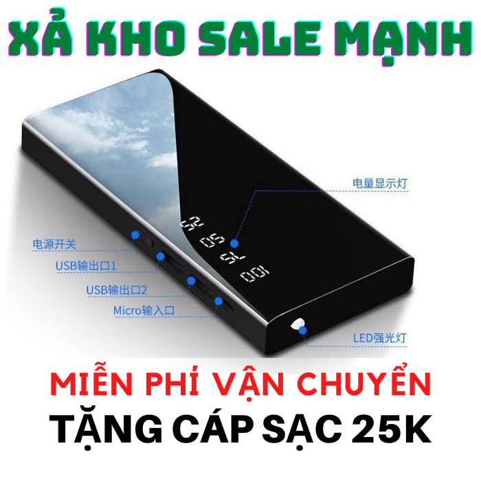 Pin sạc dự phòng 30.000mah