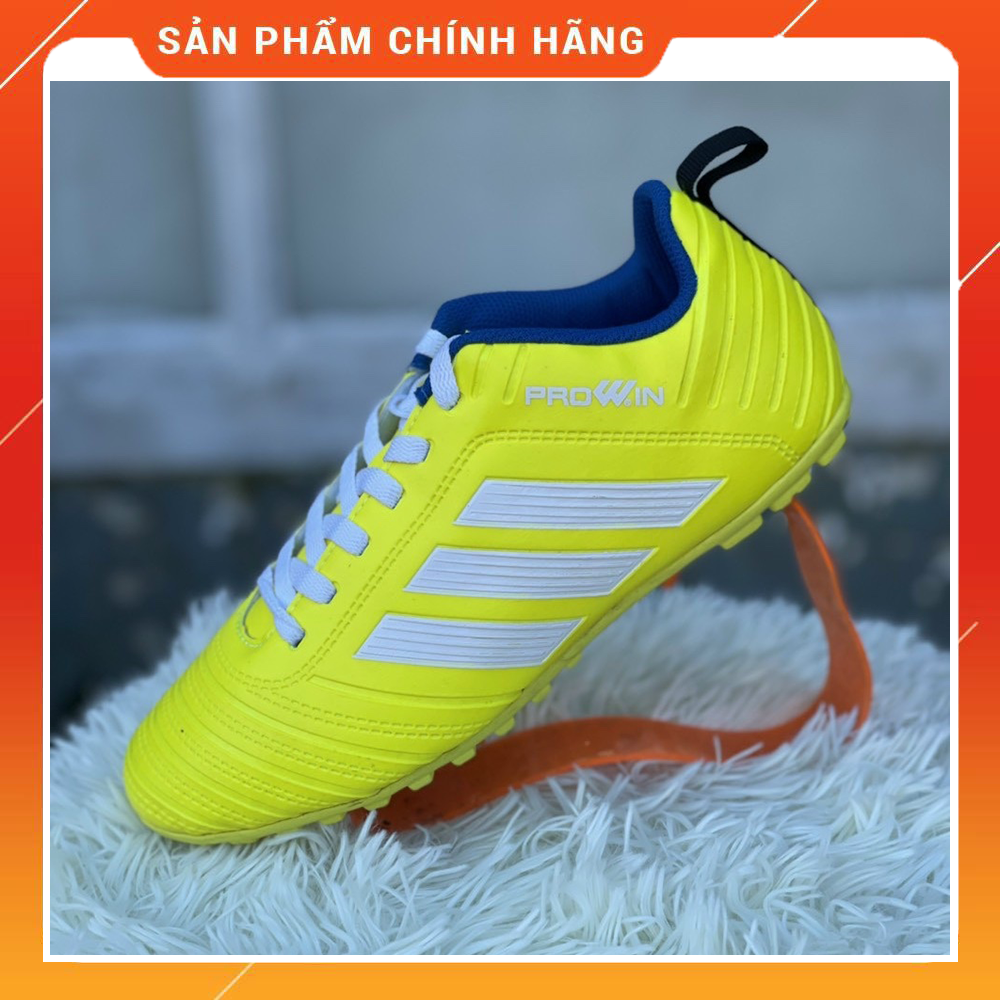 Giày Bóng đá ProWin PW 150 - Giày Đá banh 3 sọc - Giày Đá Bóng Sân Cỏ Nhân Tạo