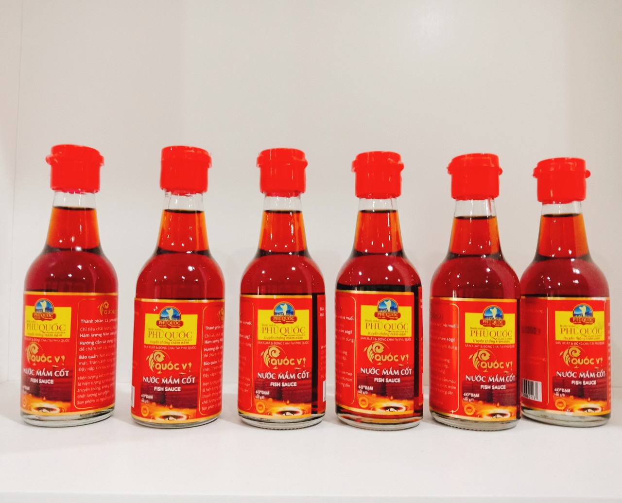 Nước mắm quốc vị - nước mắm cốt - đặc sản phú quốc - 40 độ đạm - 60ml - sayaka farm