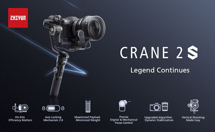 Gimbal chống rung Zhiyun Crane 2S