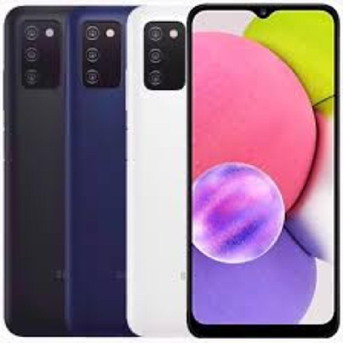 điện thoại Samsung Galaxy A03s 2sim ram 4G/64G Chính Hãng,  Màn hình: PLS LCD6.5"HD+, Camera sau: Chính 13 MP & Phụ 2 MP, 2 MP - Bảo hành 12 tháng- TN03