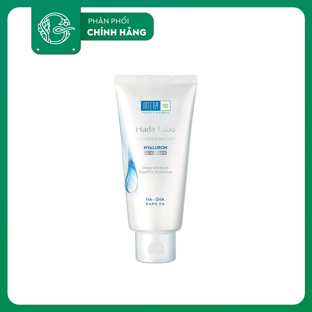 Sữa Rửa Mặt Rohto Hada Labo Advanced Nourish Hyaluron Cleanser 80gr