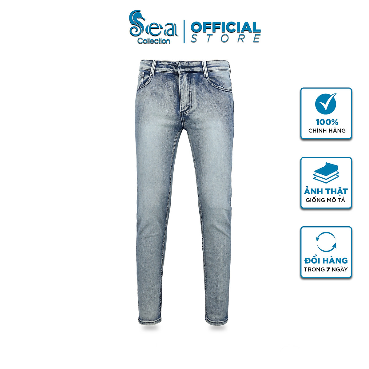 Quần jean nam dài sea collection 6042