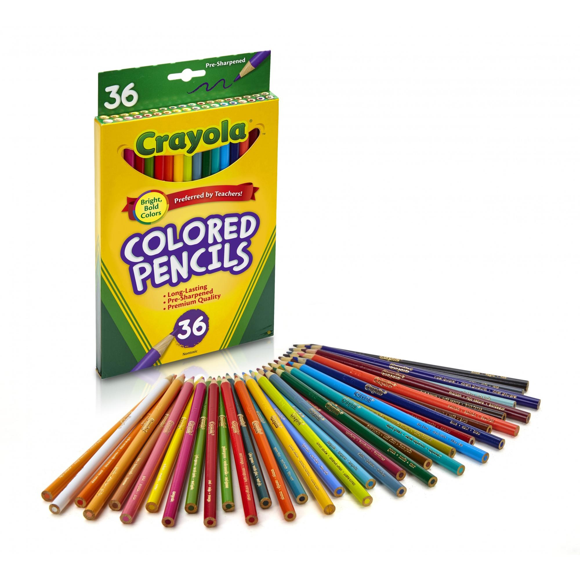 [HCM]Hộp 36 bút chì màu Crayola chuốt sẵn