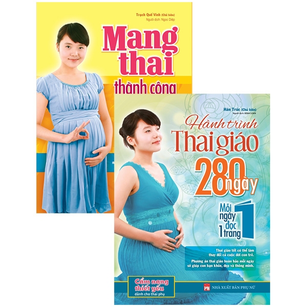 Fahasa - Combo Bí Kíp Dành Cho Mẹ Bầu