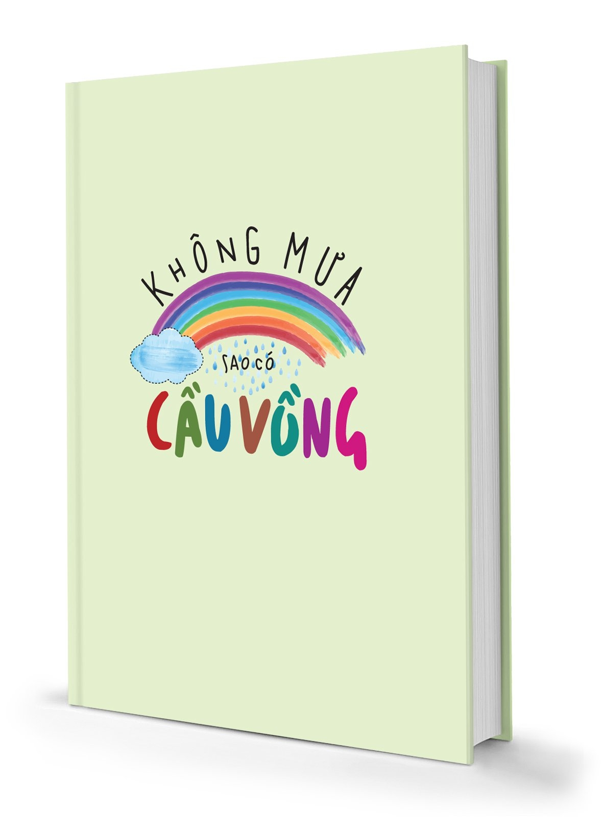 Sổ tay/notebook phong cách sống – không mưa sao có cầu vồng