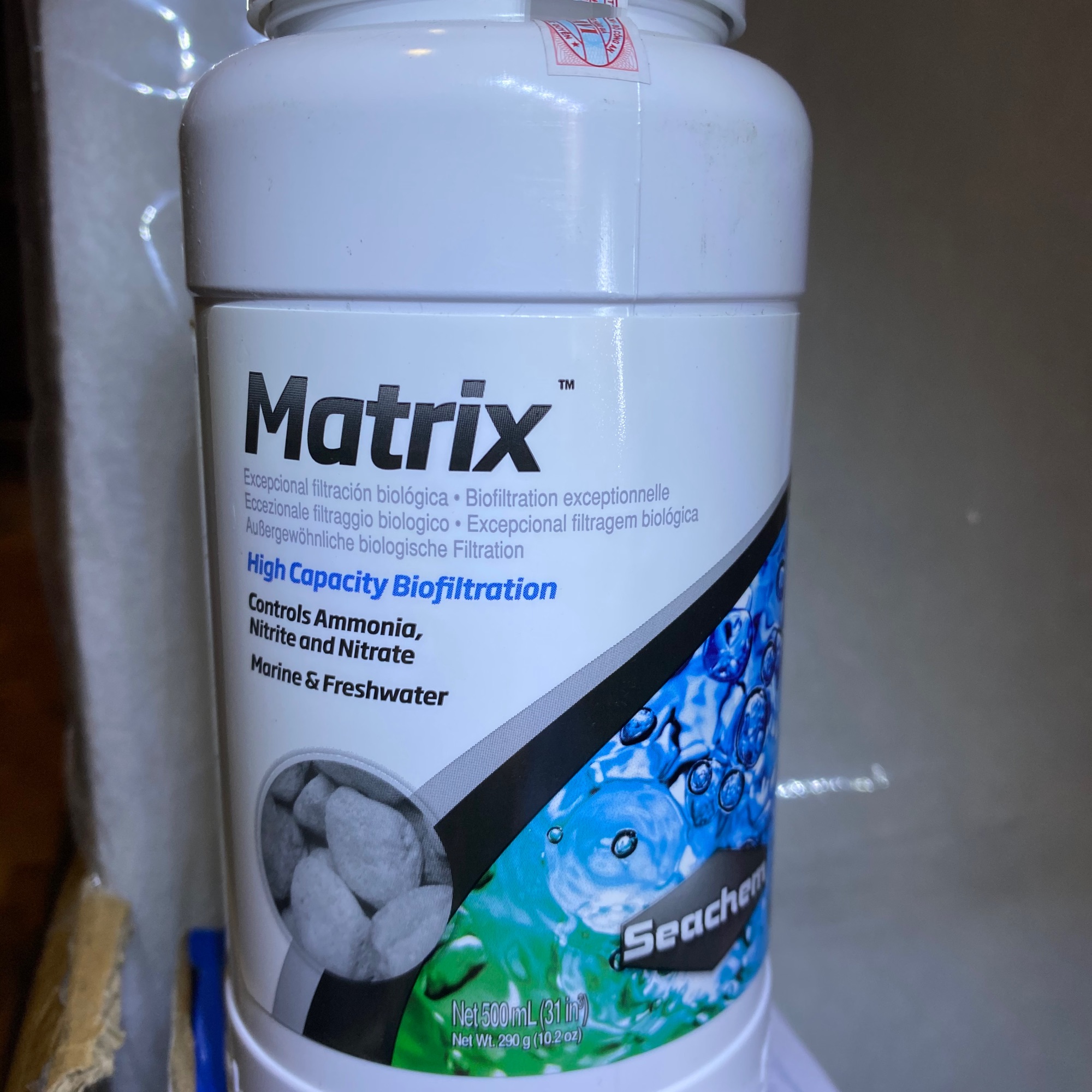 Seachem matrix 500ml - usa |vật liệu lọc xử lý nước seachem matrix 500ml