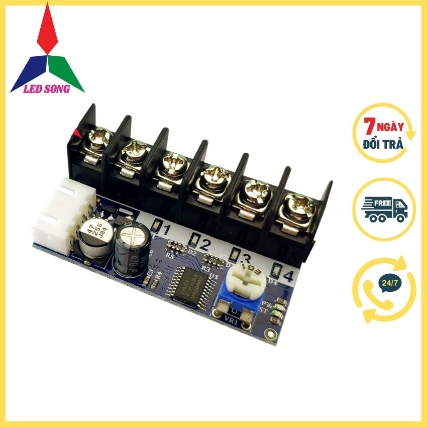 Mạch led vẫy 4 kênh ledsign 15a