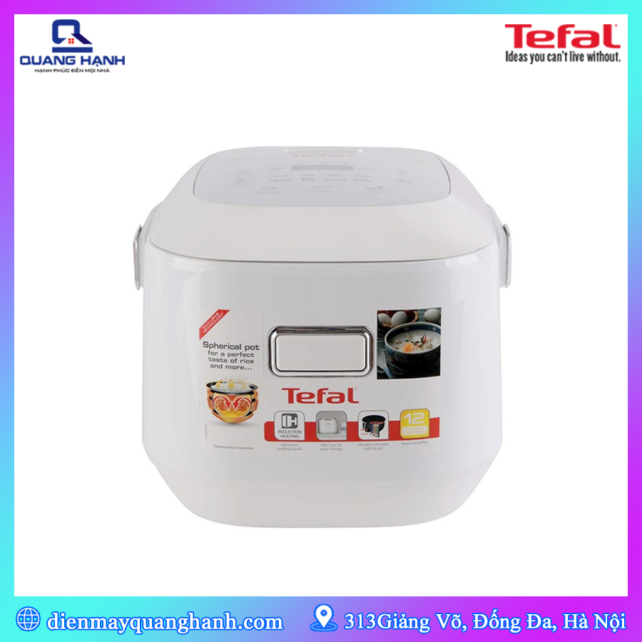 Nồi cơm điện tử cao tần tefal rk604165 0.7l - hãng phân phối
