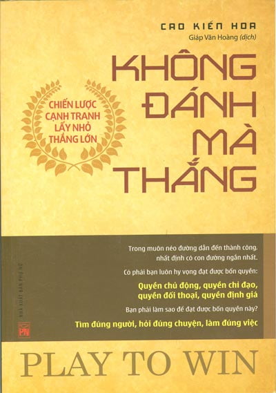 Fahasa - không đánh mà thắng - chiến lược cạnh tranh lấy nhỏ thắng lớn