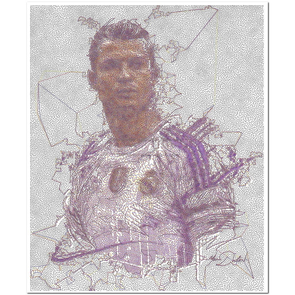 Góc đam mỹ Cư dân mạng phát cuồng vì bộ tranh vẽ Messi tình tứ với CR7   Messi Ronaldo Bóng đá