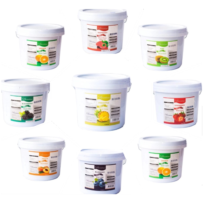 Mứt Berrino đủ loại 5kg