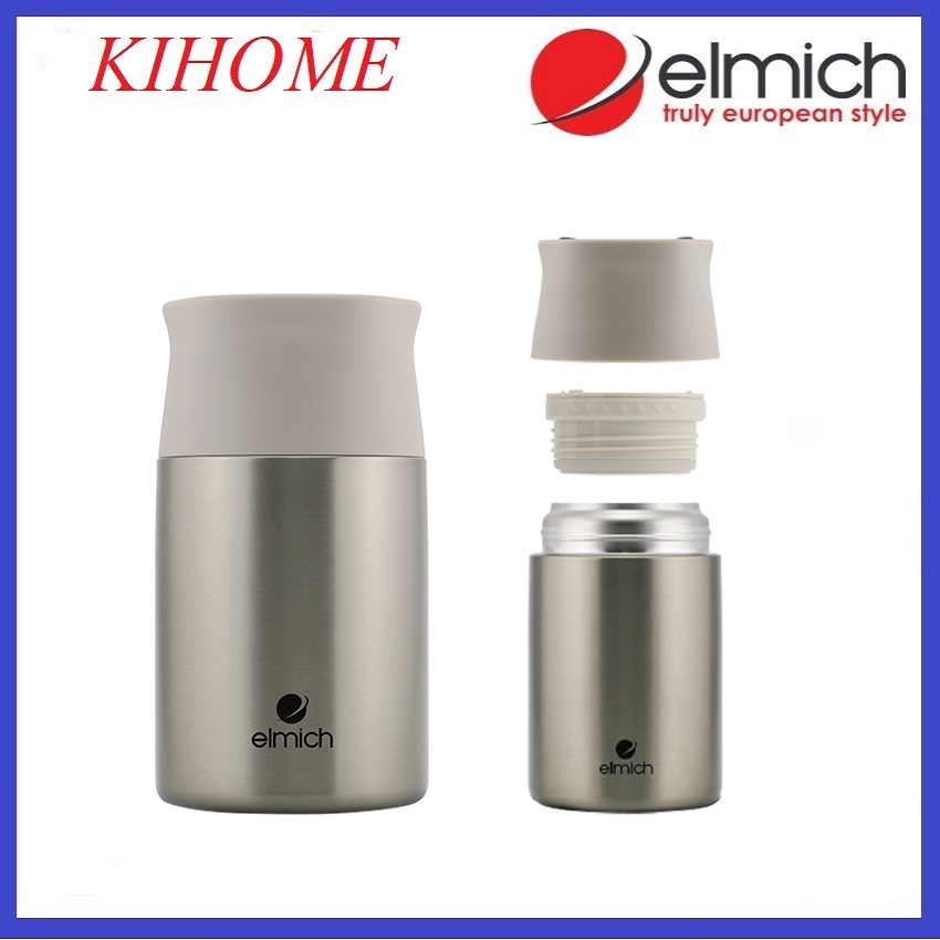 Bình đựng thức ăn giữ nhiệt Elmich 800ml EL 3671 xuất xứ cộng hòa séc inox 304