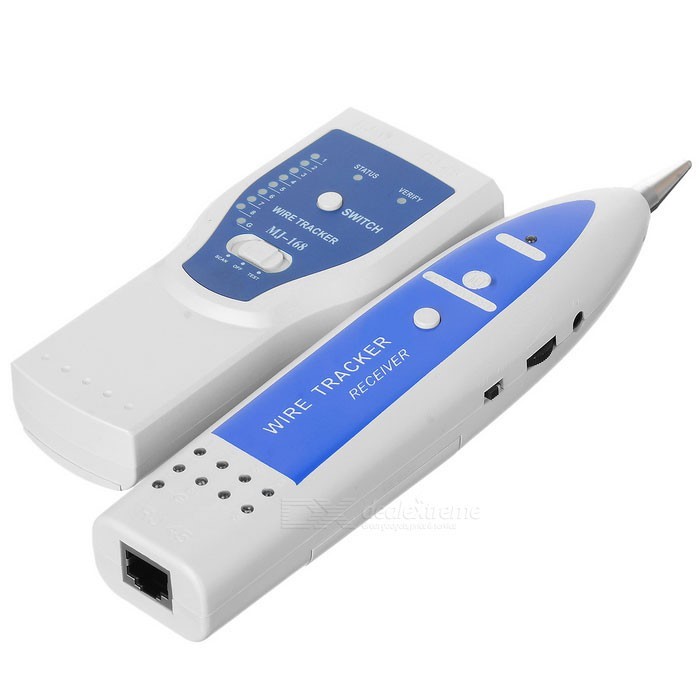 Máy dò dây mạng âm tường wire tracker mj-168