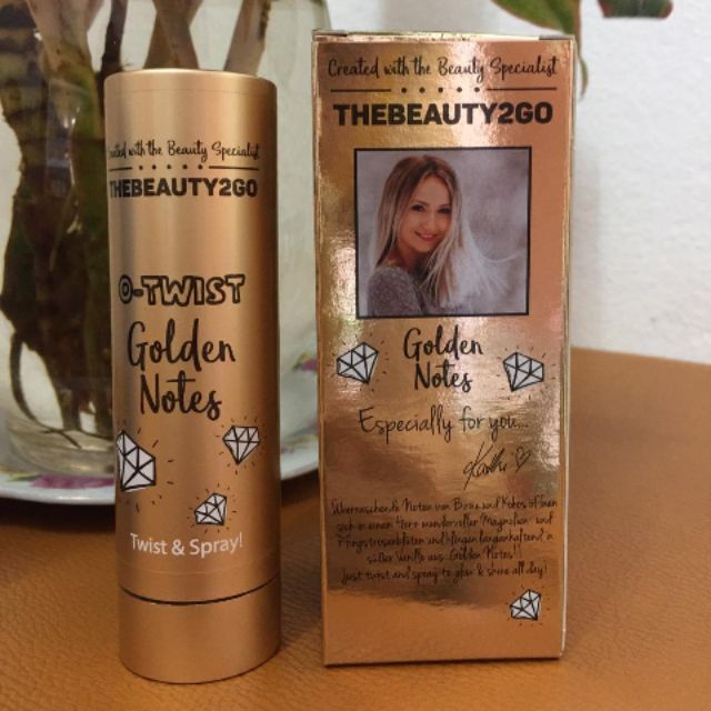 Nước hoa nữ THEBEAUTY2GO O-TWIST GOLDE NOTES.