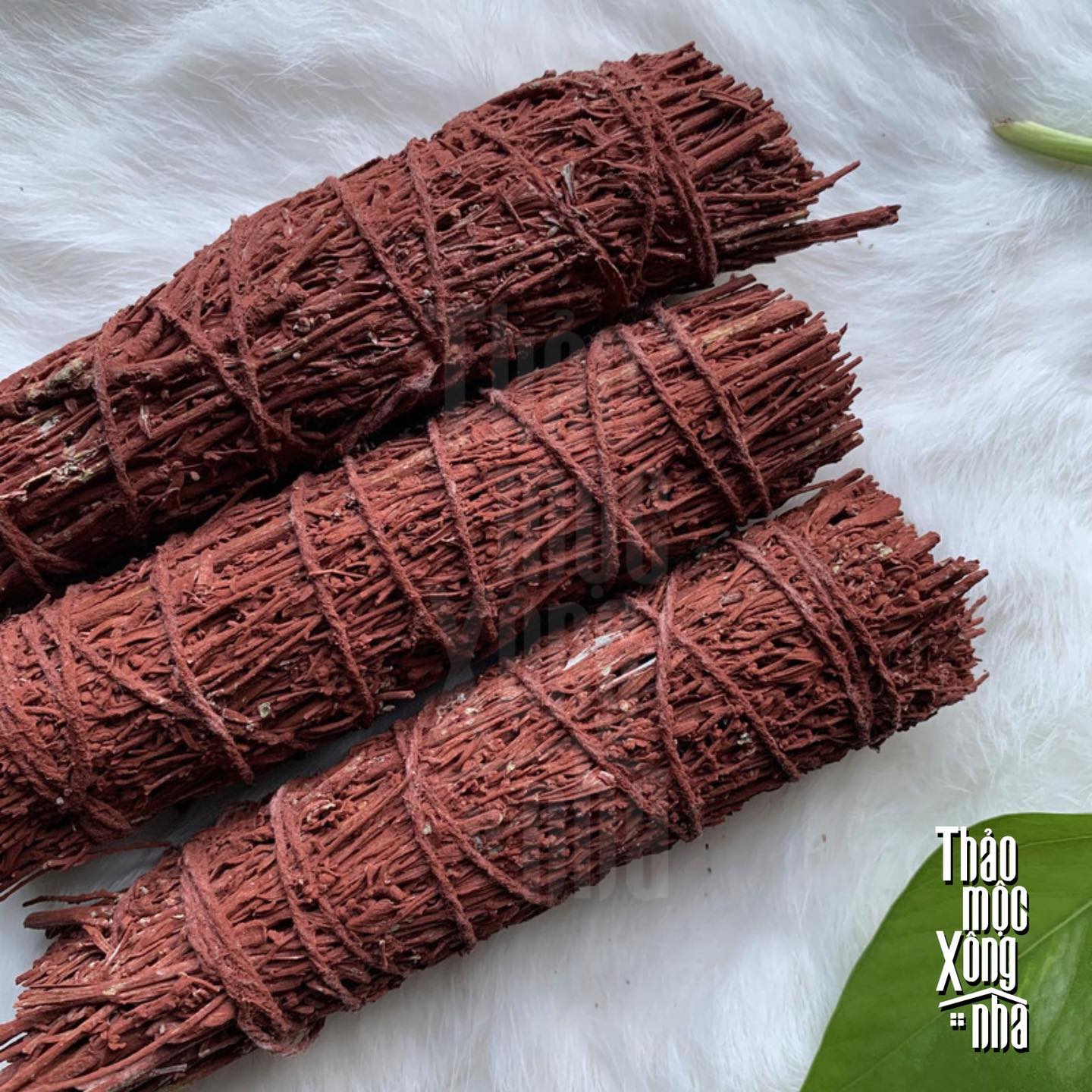 Red Sage - Xô Thơm Đỏ - Thanh tẩy nâng cao tinh thần bản thân - Thảo Mộc Xông Nhà
