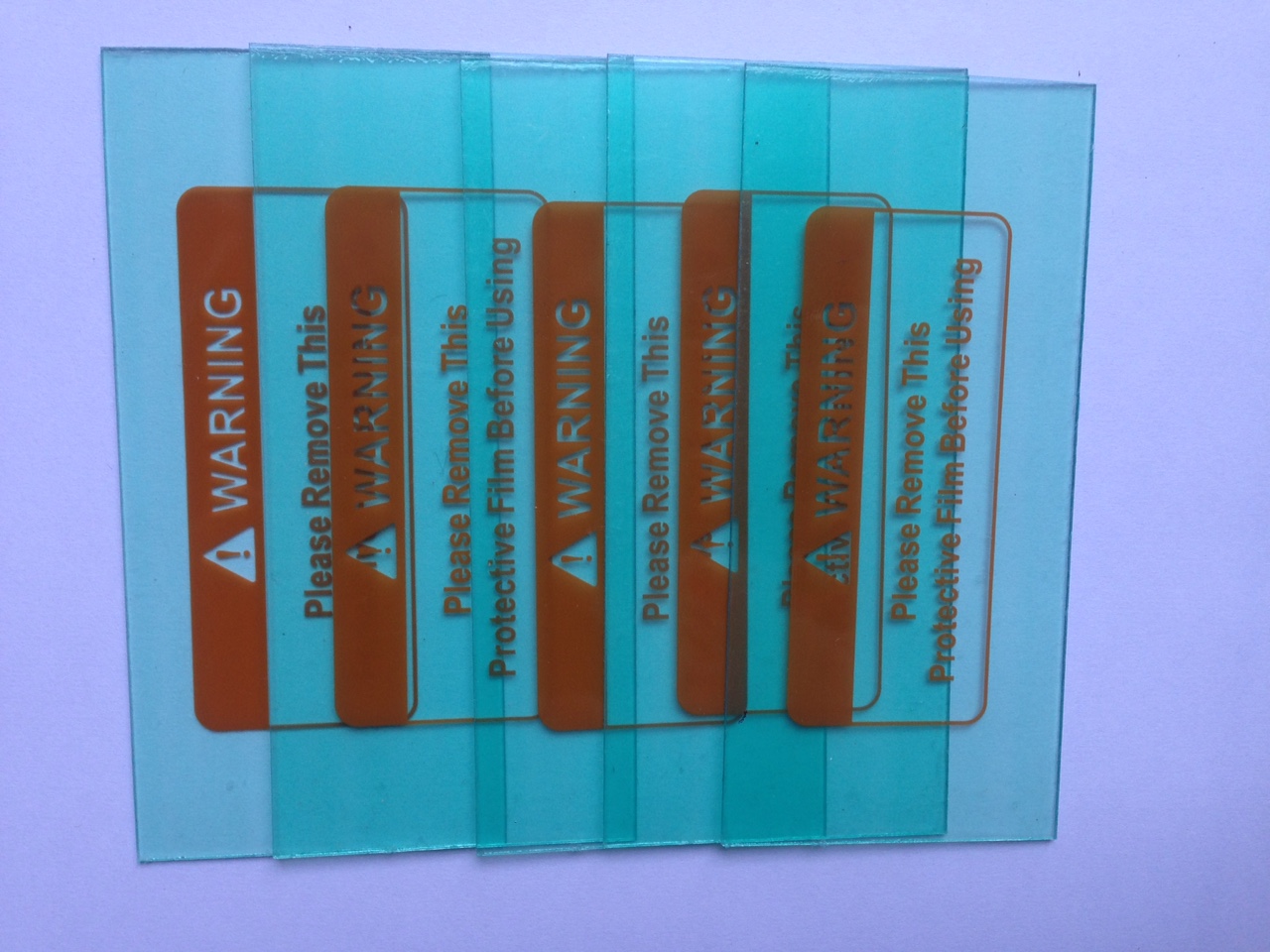 Tấm mica chắn sỉ hàn cho kính hàn điện tử - Set 5 chiếc meca