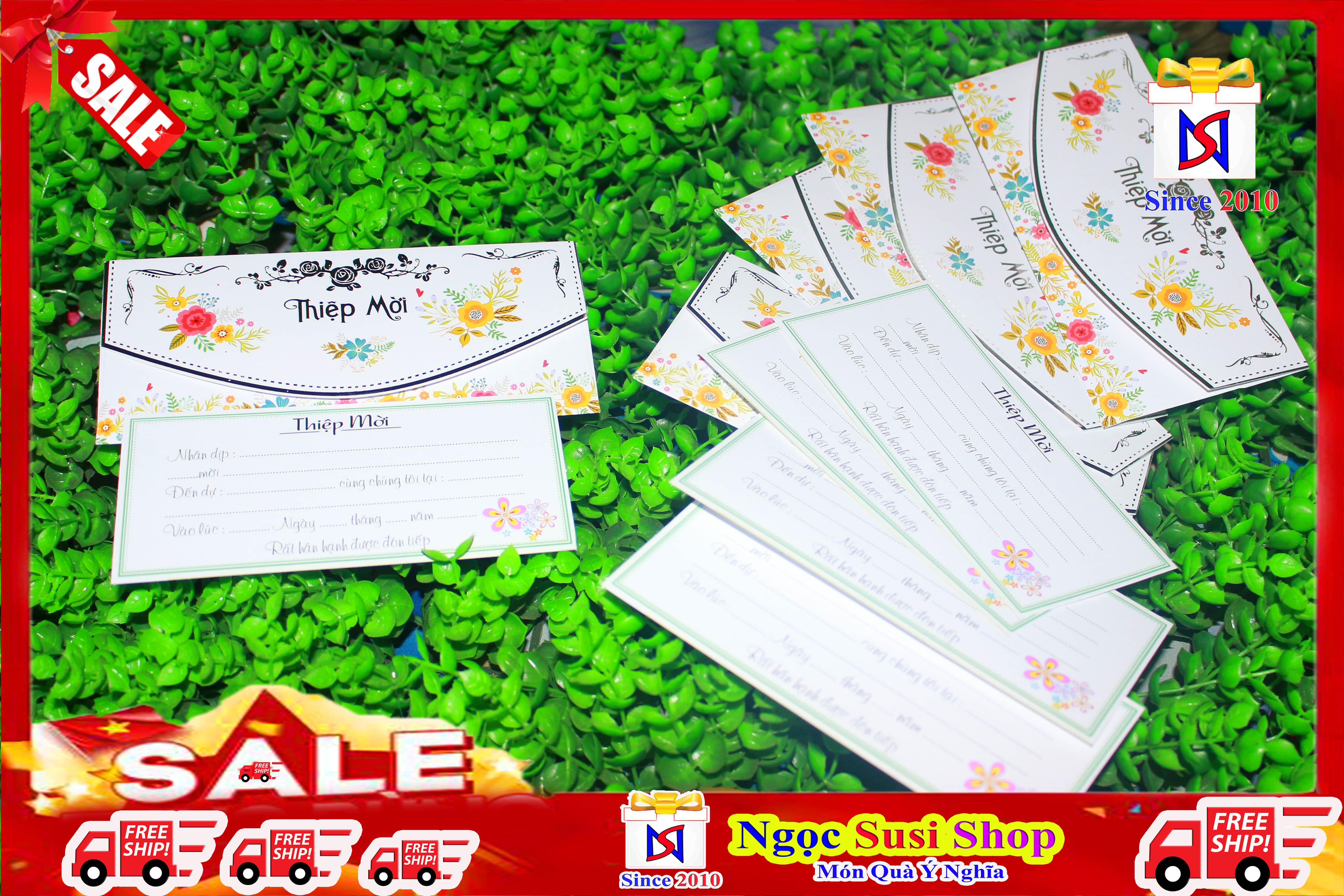 [Set 10 - 20] Thiệp Mời Sinh Nhật Đầy Tháng Thôi Nôi Tân Gia Đám Cưới Mẫu Mới  Cao Cấp Cực Đẹp Sang Trọng