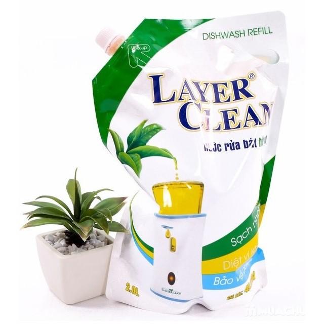 nước rửa bát hữu cơ hương quả quýt túi 2 L