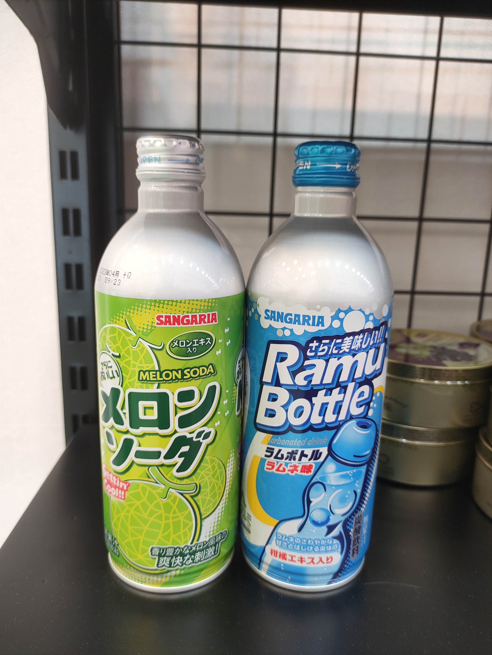Nước Soda Sangaria 2 vị nguyên bản/dưa lưới