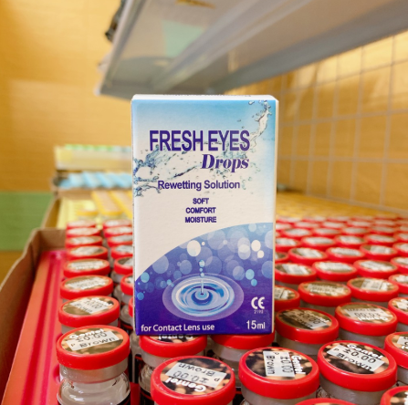 [HCM]Nước Nhỏ Mắt Fresh Eyes Dành Cho Mọi Loại Lens - Kính Áp Tròng ( 2 Chai )