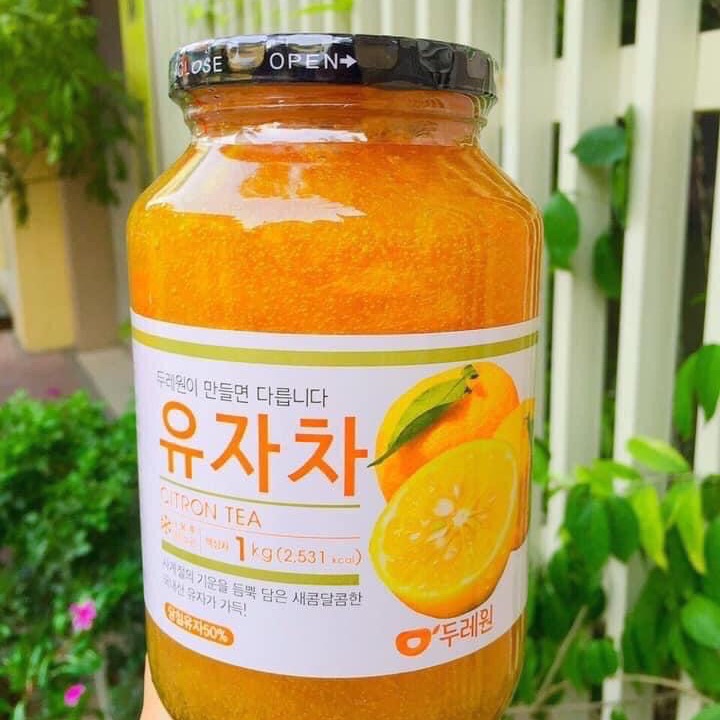 MẬT ONG NGÂM CHANH HÀN QUỐC HỘP 1KG