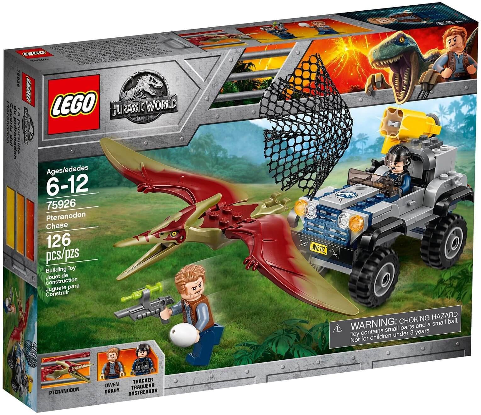 Mua đồ chơi LEGO Khủng Long Jurassic World 75926 - Biệt đội truy bắt Khủng long bay Pteranodon