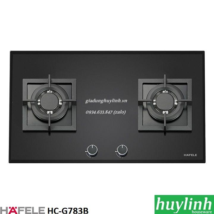 Bếp gas âm 2 vùng nấu hafele hc-g783b - 533.02.849
