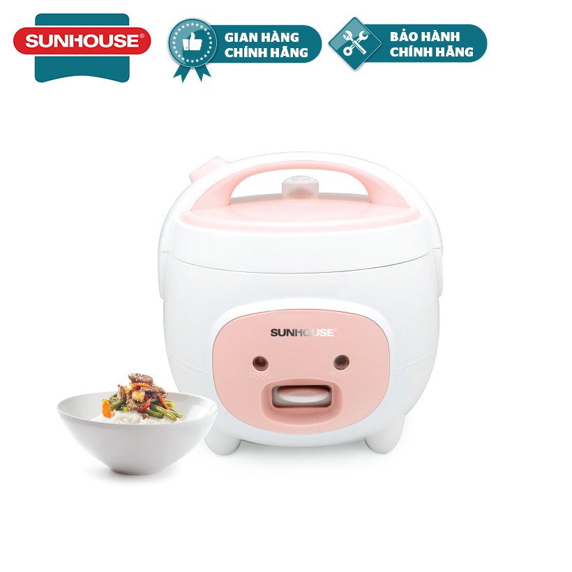 Nồi cơm điện 1.2l sunhouse shd8217w