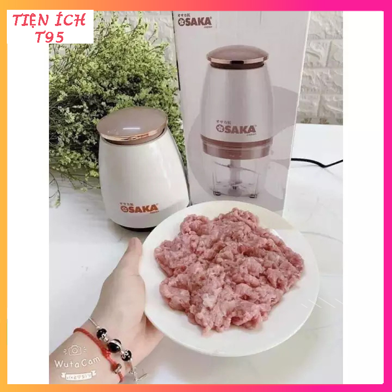 Máy Xay Sinh Tố OSAKA Chính Hãng 350w Dung Tích 750ml Xay Thịt Cầm Tay - Máy Xay Sinh Tố Đa Năng Bằng Điện Mini Máy Xay Hoa Quả Máy Xay Tỏi Ớt Mini Máy Xay Thịt Cá Đa Năng Cho Bé Ăn Dặm