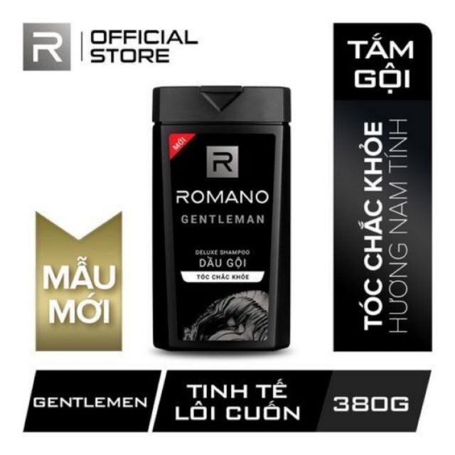 Dầu gội / sữa tắm romano gentlement 180g
