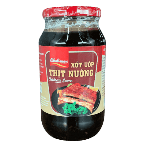Xốt ướp thịt nướng Cholimex hũ 600g - nước sốt tiện lợi