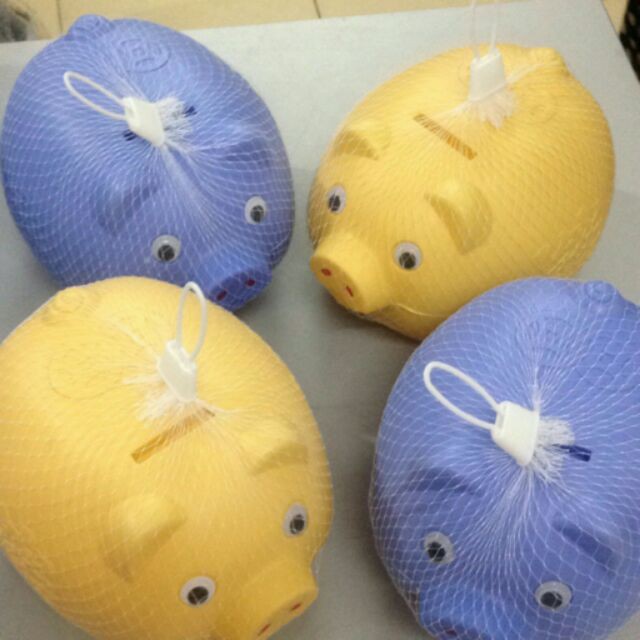 Ống heo tiết kiệm, heo nhựa tiết kiệm Song Long, Nhựa PP nguyên sinh an toàn tuyệt đối cho trẻ nhỏ - Màu ngẫu nhiên