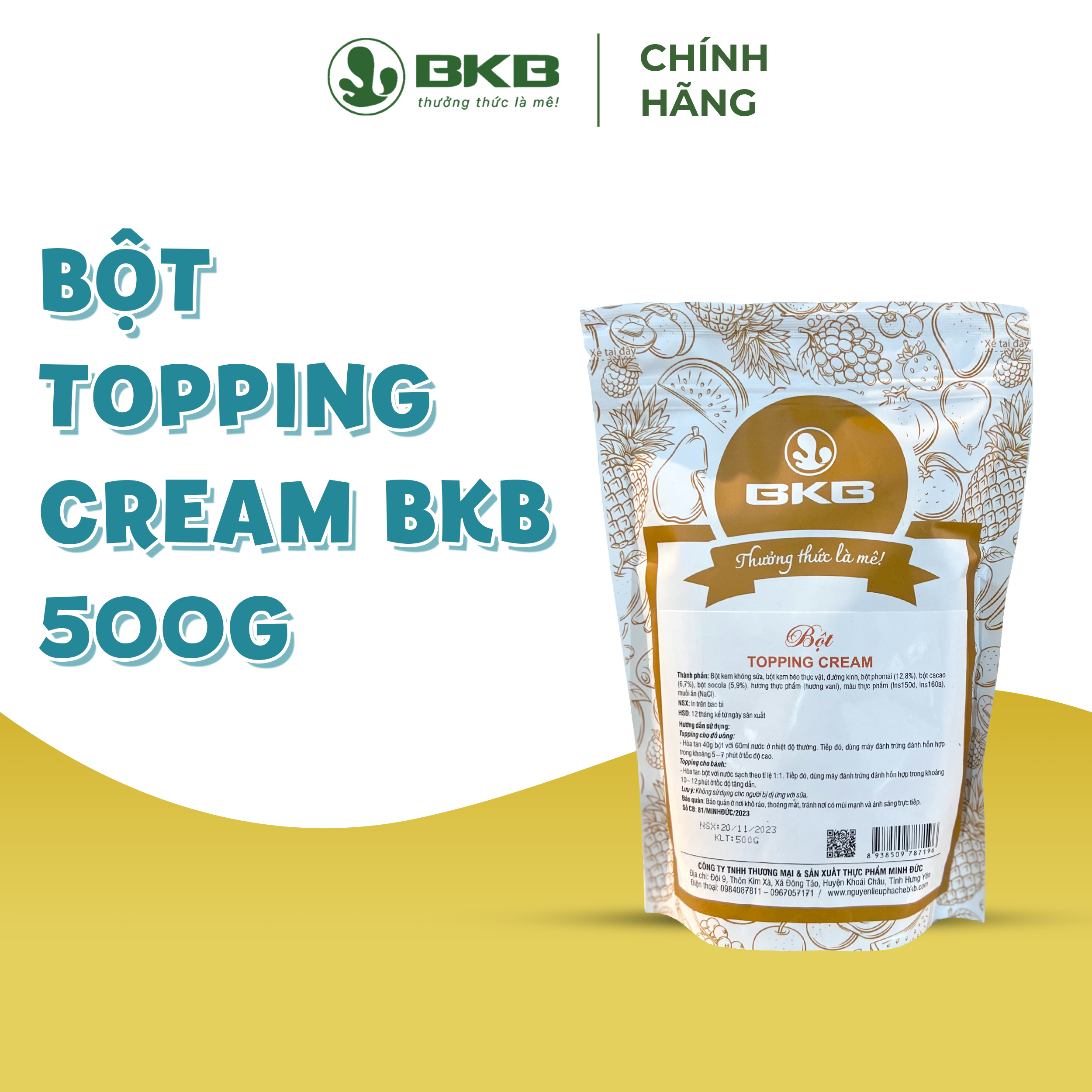 Bột Topping Cream