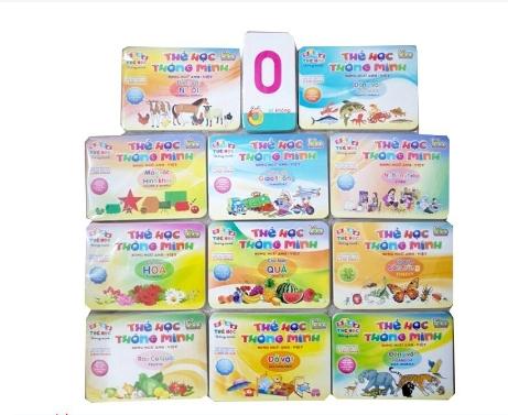 Bộ thẻ học thông minh Flashcard cho bé loại to