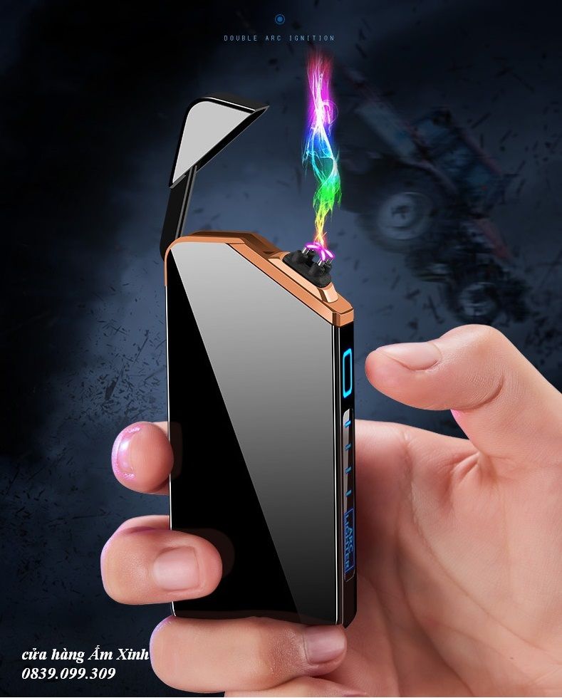Bật lửa sạc điện USB tia Plasma