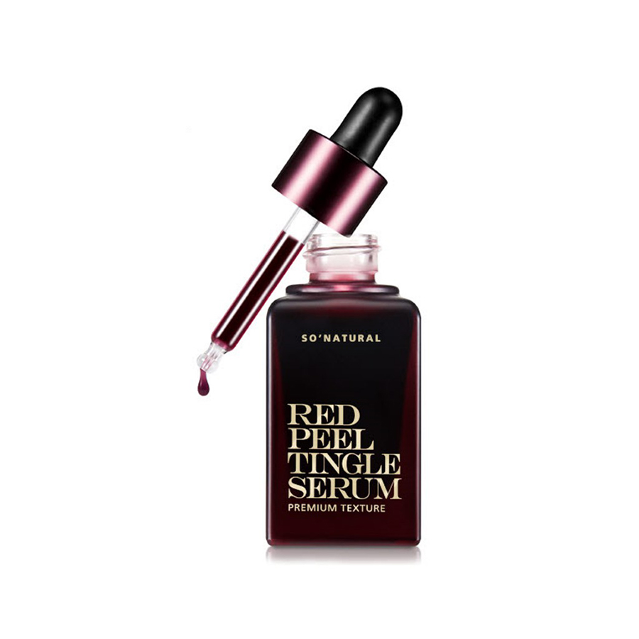 Tinh Chất Thay Da Sinh Học So’Natural Red Peel Tingle Serum Premium Texture