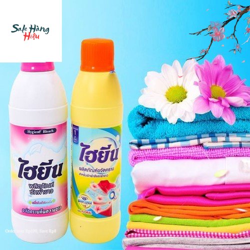 Nước tẩy quần áo màu Hygiene Thái lan 500ml Chai - Dùng tẩy quần áo màu