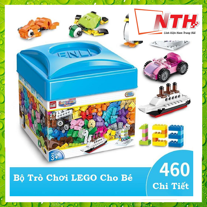 Hộp đồ chơi lego 460 chi tiết