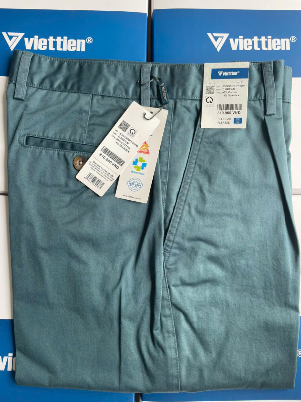  Quần Kaki nam Việt Tiến  6S6026  