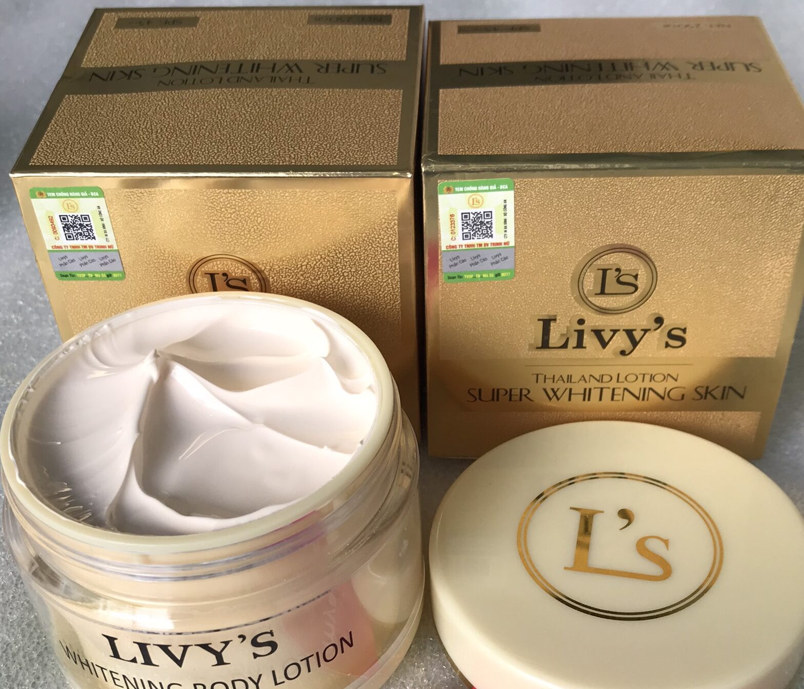 Kem body livy’s thái lan 250gr