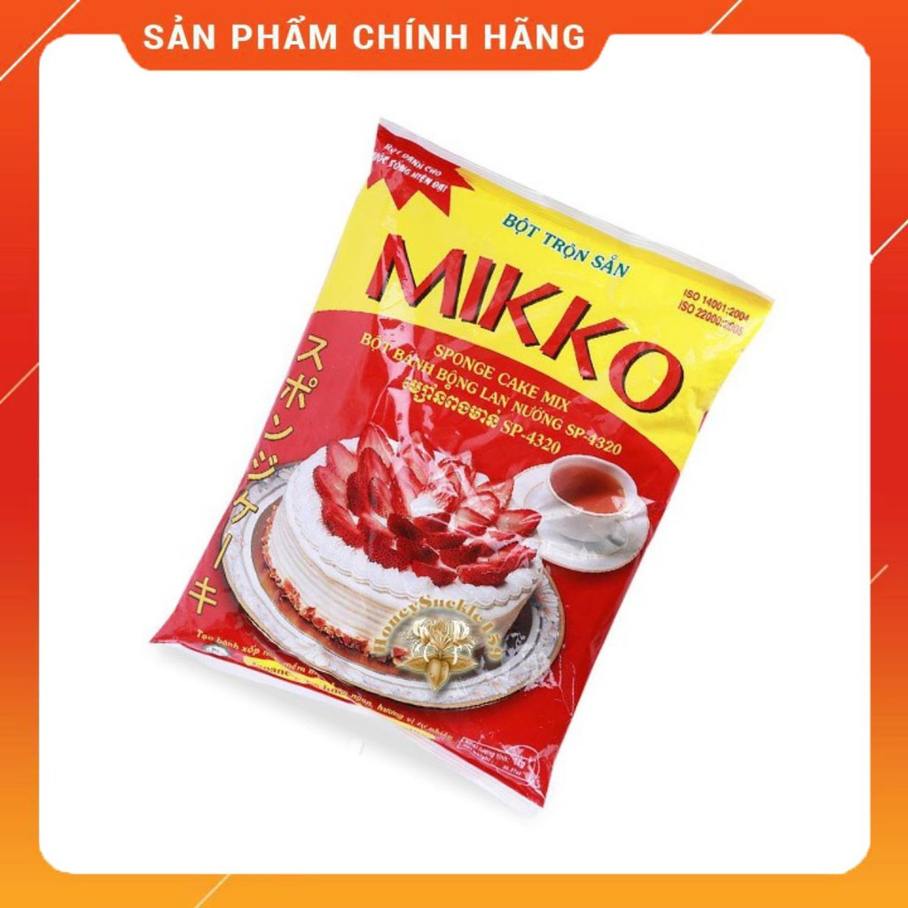 Bột Bánh Bông Lan Trộn Sẵn Mikko Gói 1Kg