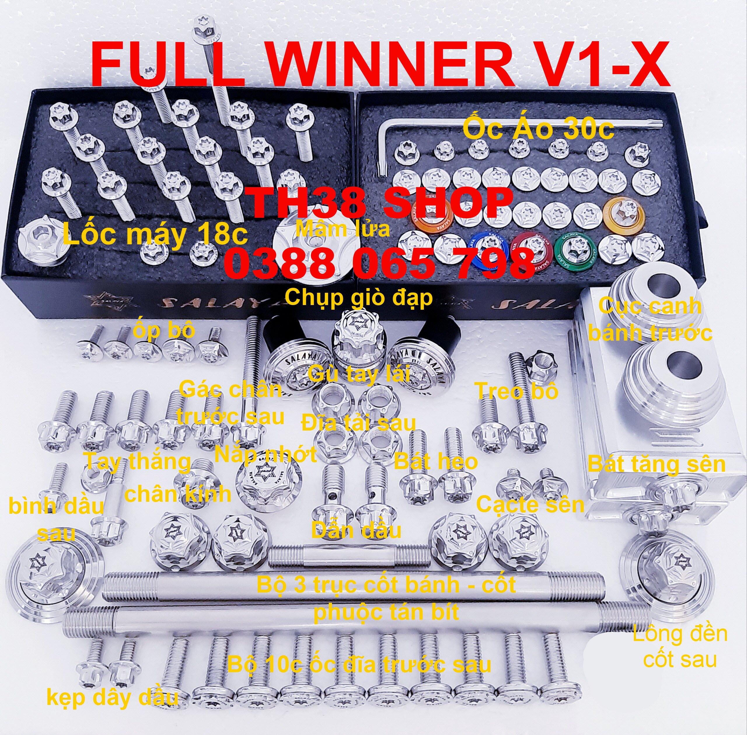 full ốc salaya winner, winner x, winner v3