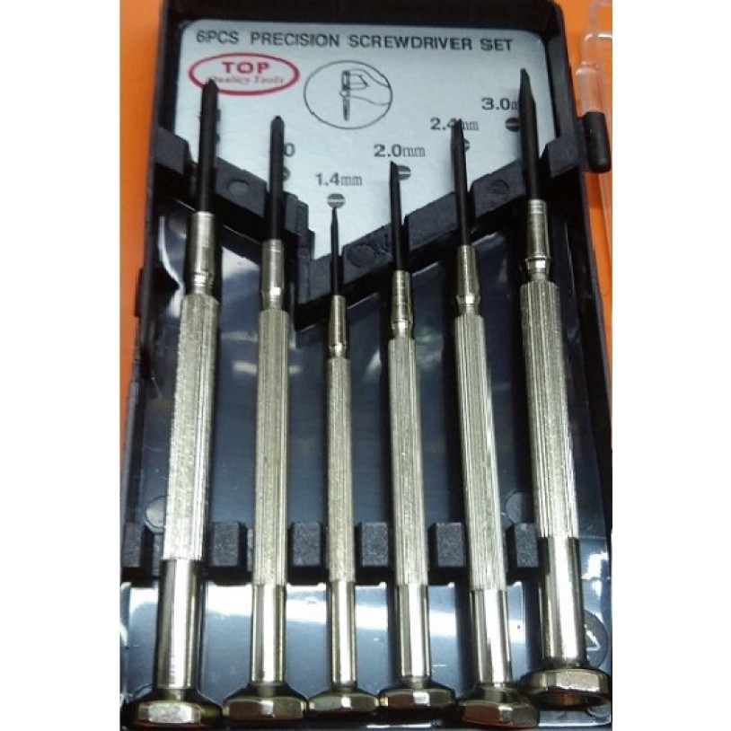 Bộ tua vít sửa đồng hồ hộp 6 cây top top30006