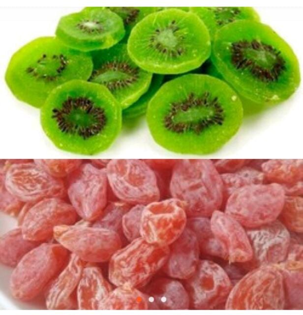 ( GIÁ SỈ ) Combo 500G Mứt Kiwi sấy dẻo và 500G Xí muội đào hồng siêu ngon, rẻ, chất lượng, sỉ, dạo, ăn vặt, ăn liền, combo, mứt, hot, tết, ô liu